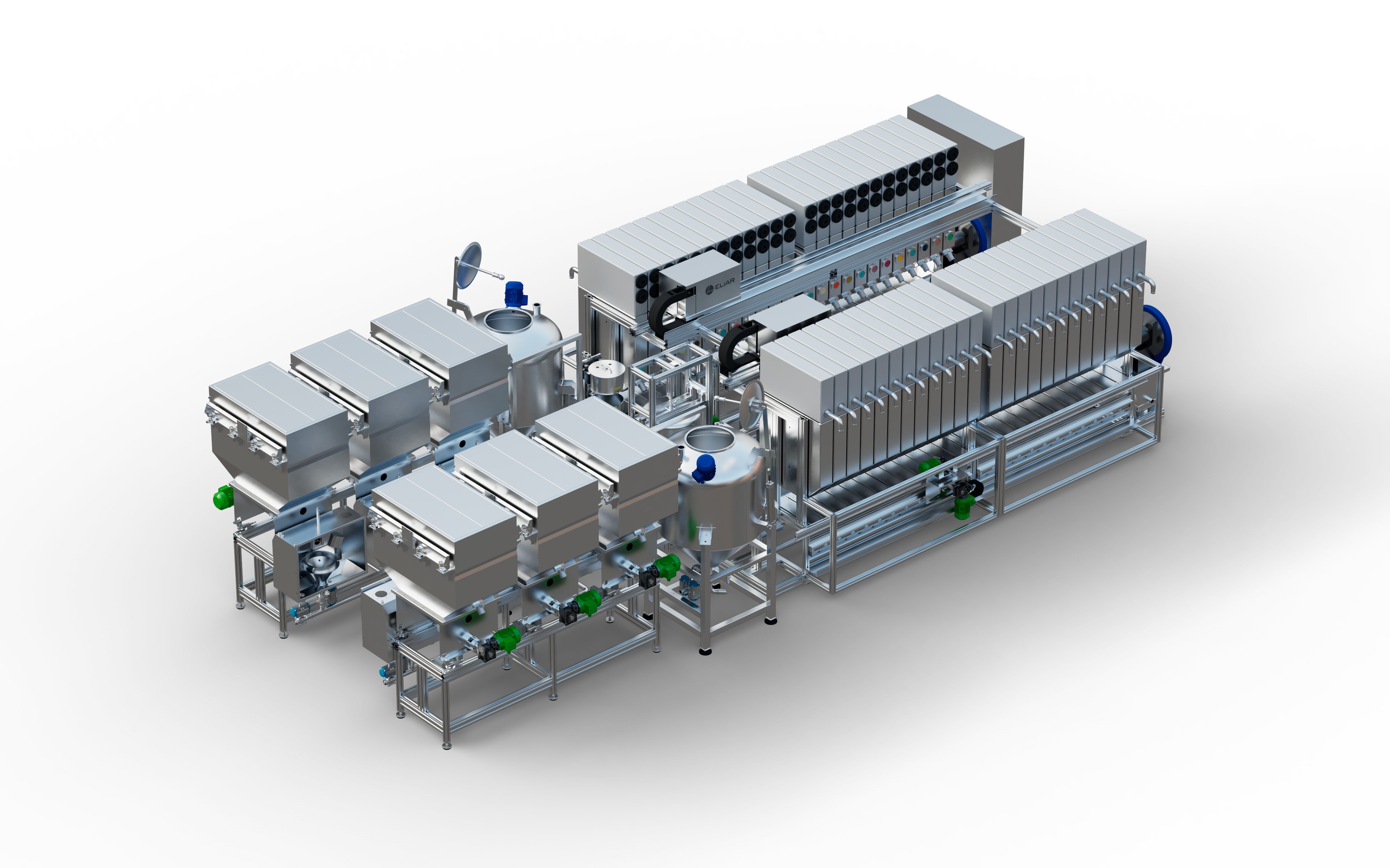 ADW Full Automatic Powder Dyestuff Automation System